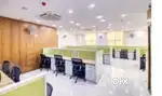 45seats Bpo Ready to move furnished office near metro for rent 65000
