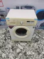 Lg direct drive front load white colour washing machine