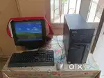Old computer with keyboard and mouse and MS office FREE.