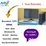 Desktop Laptop CPU Full Set available Branded CPU - i5 intel Process