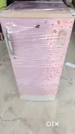 Id788 pink colour single door videocon fridge& with inbuilt stabilizer
