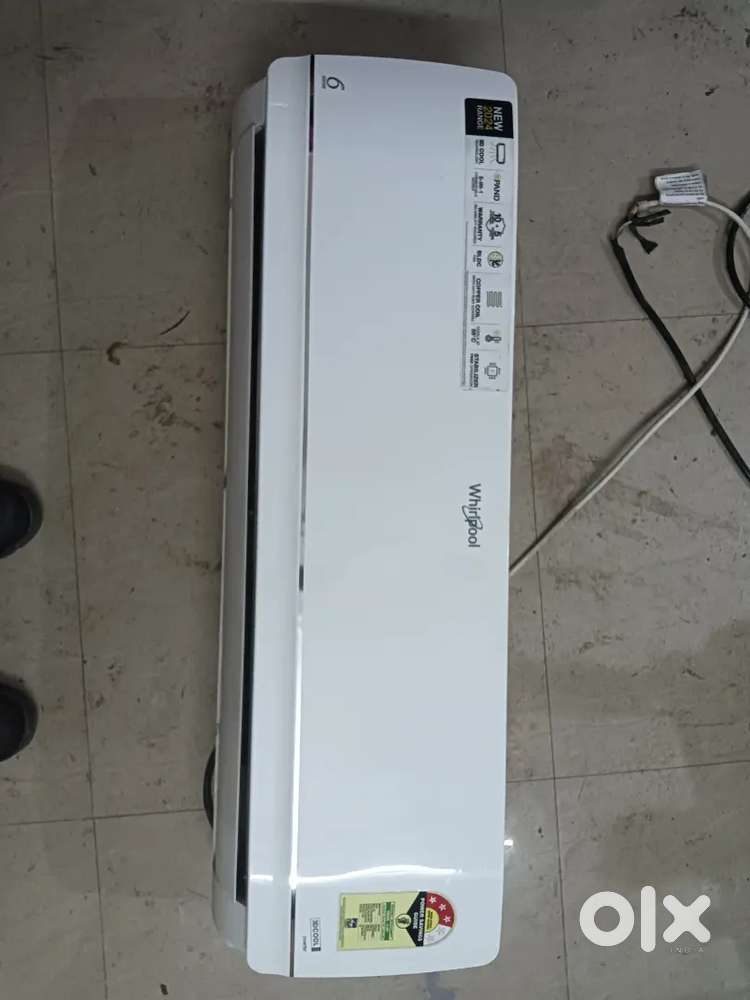 Whirlpool ac 3 month used good condition 5 star power saving guide
