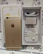 New Iphone 6s 64gb with all accessories and box with bill and warranty