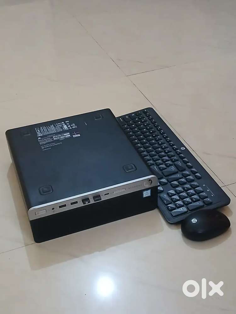 “HP CPU with Wireless Keyboard – Excellent Condition”