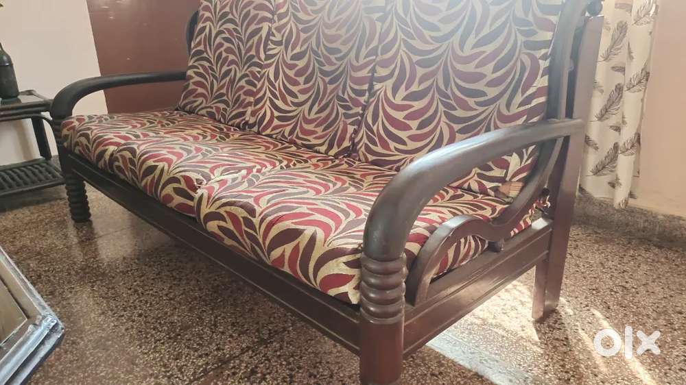 Wooden Sofa set with centre table