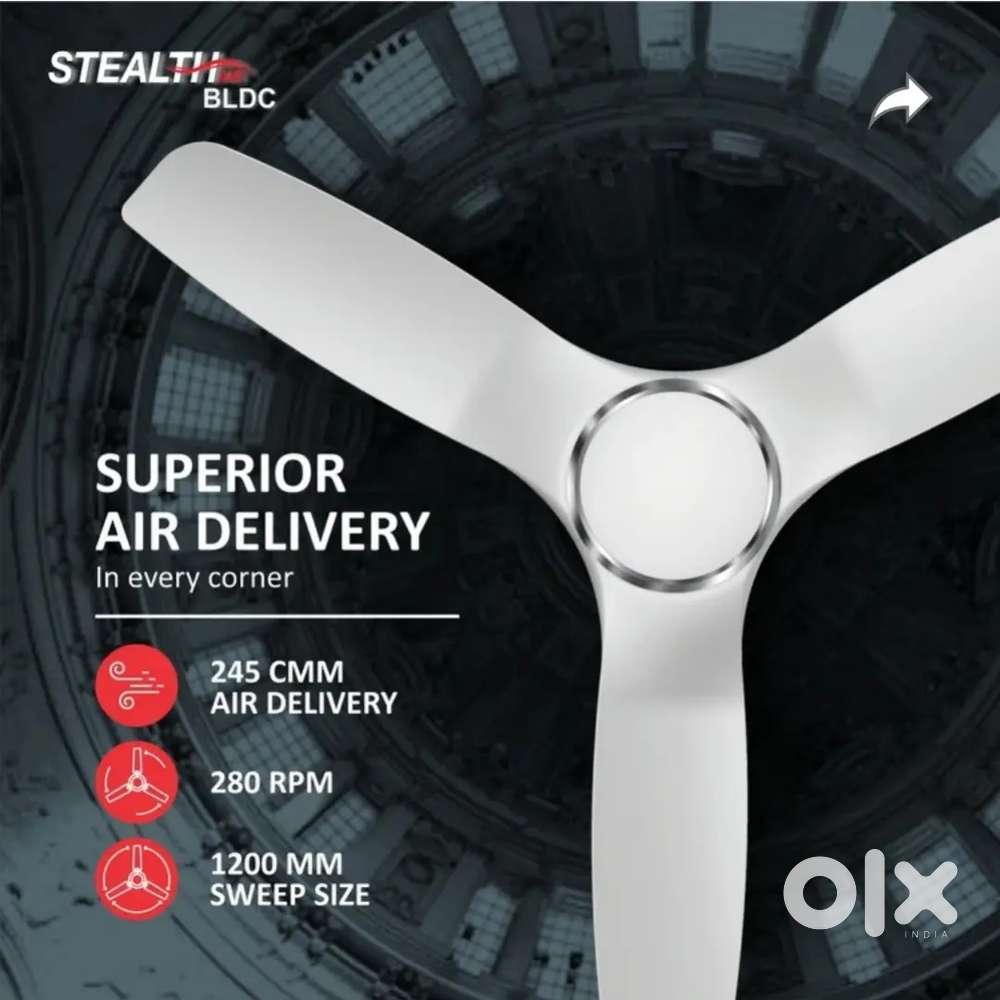 Brand New unused Havells Stealth Air ES Fan ( without Remote) for Sale