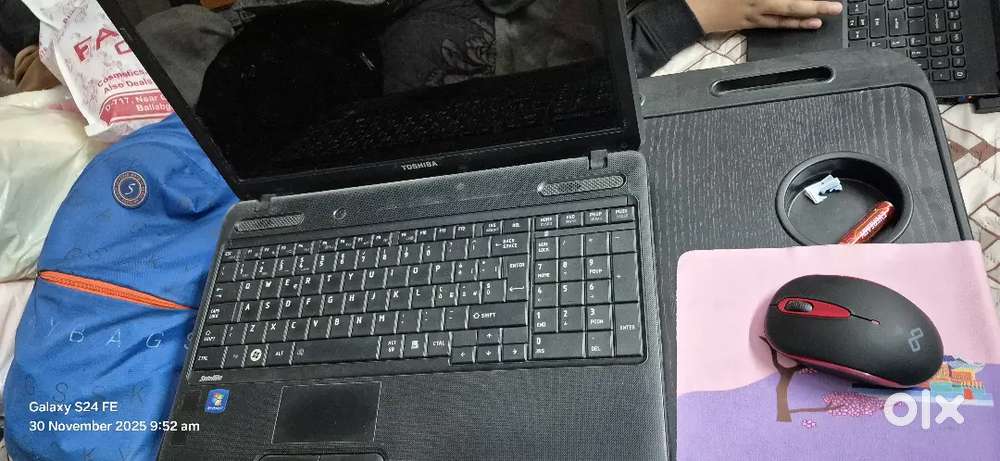 Toshiba laptop mildly used imported from europe