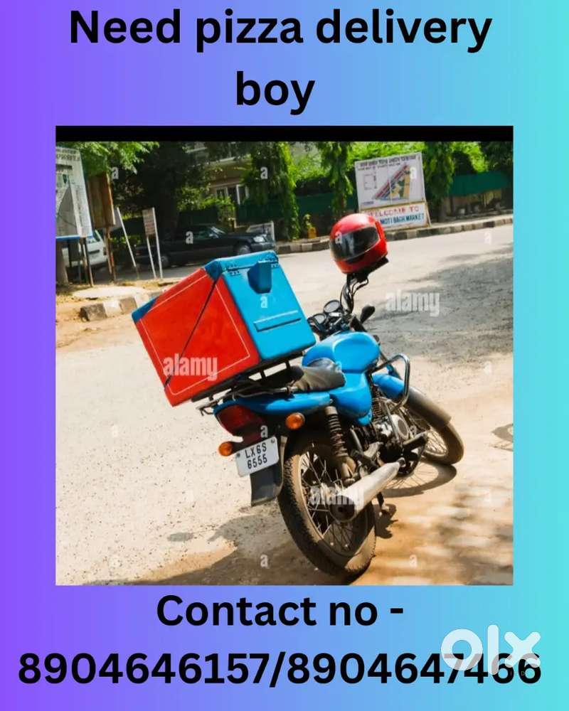 We are looking for pizza food delivery person ³¹