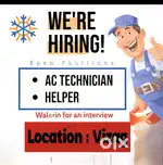 Required Workers At AC Service Centre
