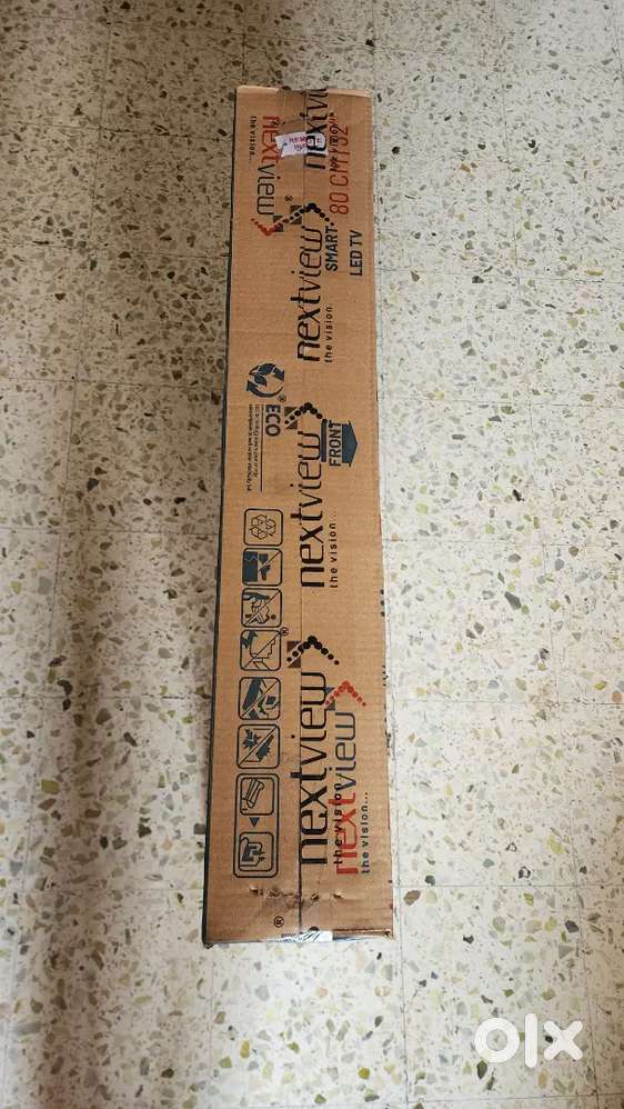 32 led smart tv box pack brand new