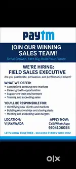 Paytm sales executive