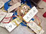 Havells Wires + Swtich Boards + 8-Phillips Lights For Sale, Price:3000