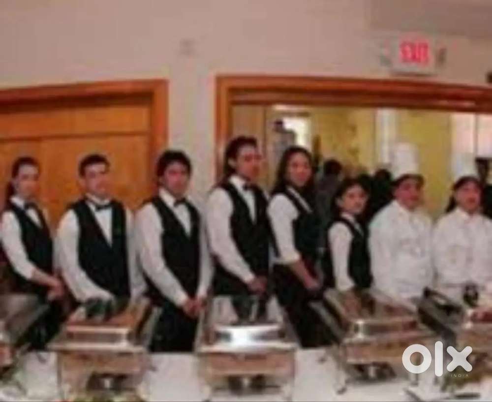 Waiter service/ welcoming for boys and girls