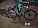 It's a bicycle with disc brake
