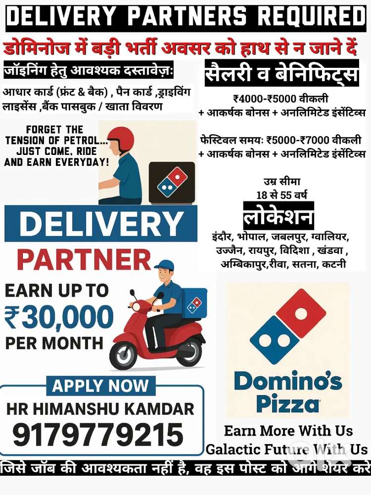 Domino's Delivery Partner