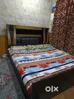 Stylish Wooden Double Beds with Headboard Storage – Gently Used
