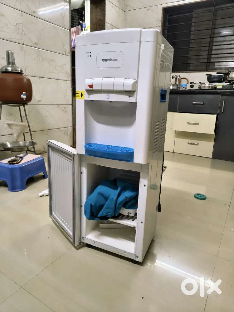 amazon basics Hot, Cold and Normal Water Dispenser with Refrigerator