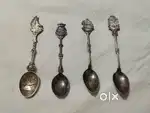 VINTAGE SILVER SPOONS SET