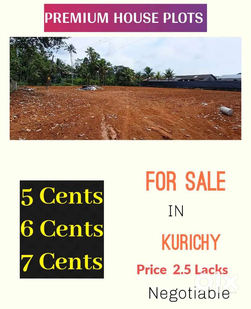 PREMIUM HOUSE PLOTS FOR SALE IN KURICHY-KOTTAYAM