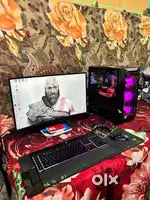 A complete gaming setup