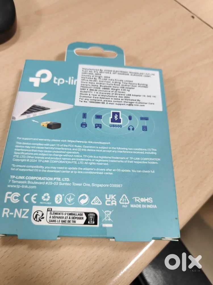 TP-Link USB Bluetooth Adapter for PC, 5.3 Bluetooth Dongle Receiver