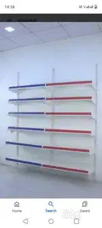 Kirana rack supermarket rack display rack grocery rack iron rack sale