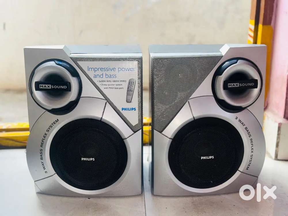 Mini hi-fi system FWD3/21M philips speakers only