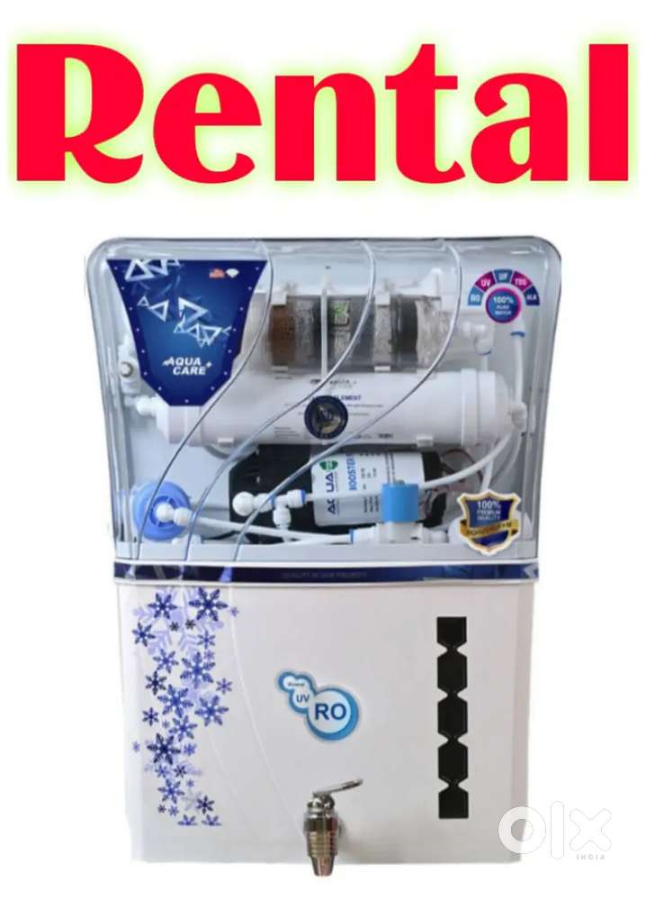 Ro water purifier available on rent