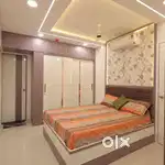 2bhk semi furniture flat rent at tropical green