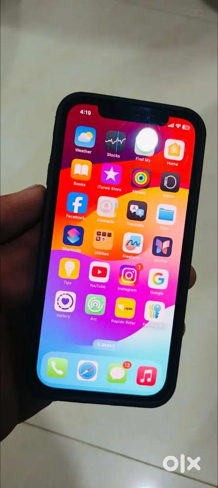 Iphone 12 phone in good condition for sale in low price