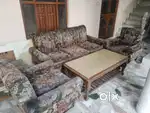 Sofa set with center table
