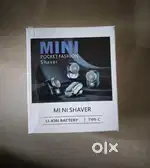 Mini Shaver Rs.600