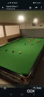 Snooker table
