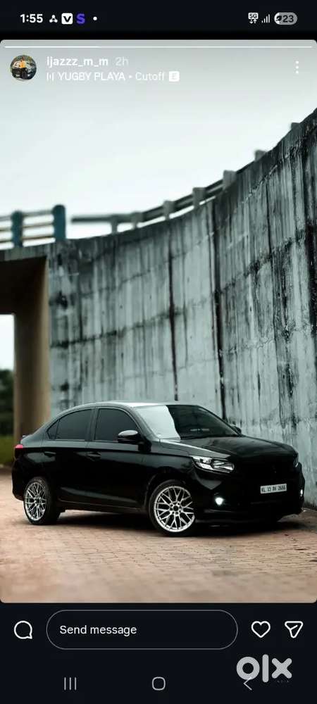 Honda Amaze 2023full modified allowy wheel