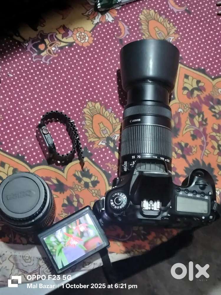 Canon 60d with 2lens full kid