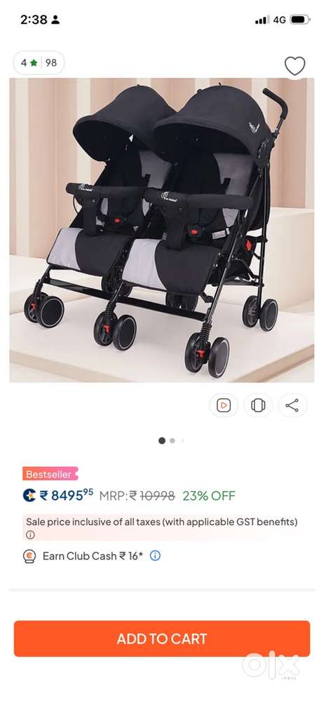 Teins baby Stroller