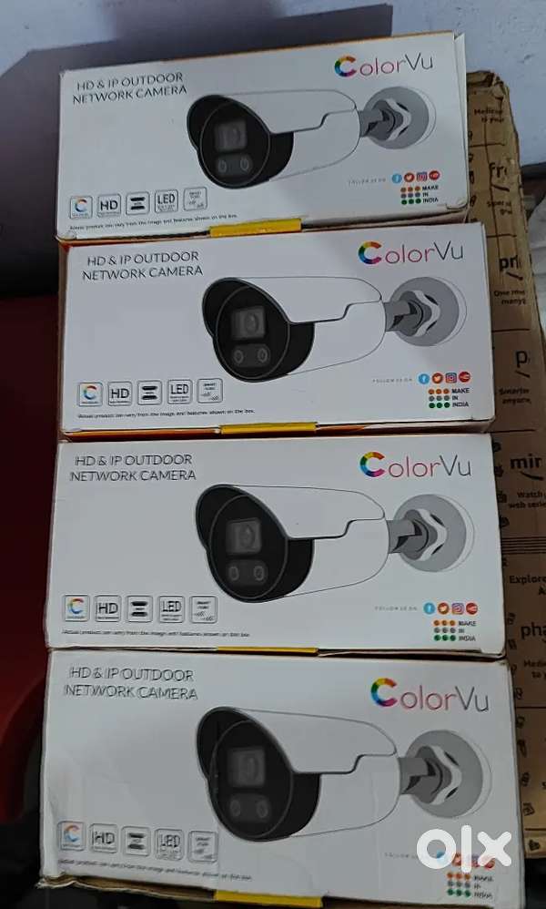 4 Sinloe color night vision Network CCTV camera