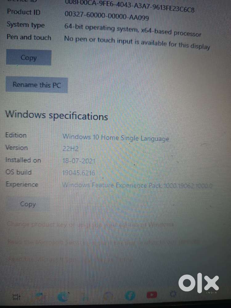 Dell i5 leptop battery upto 3 hours