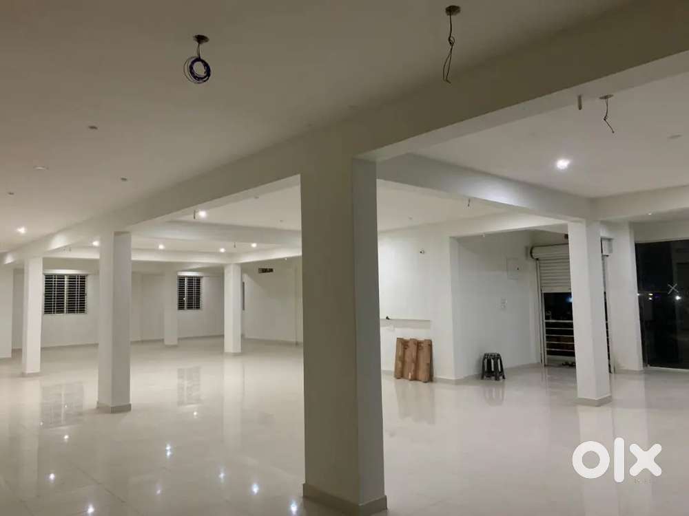 Newly built building