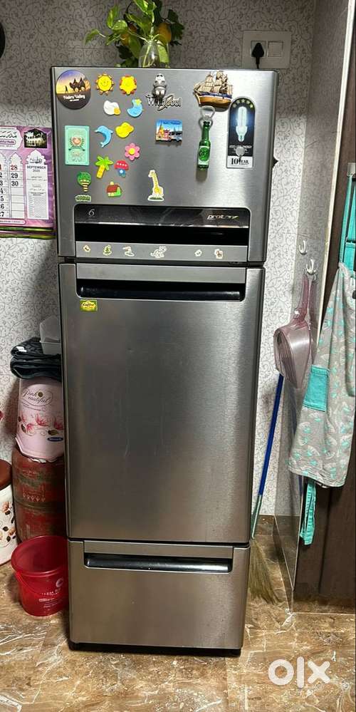 Whirlpool Protton 3Door Fridge Excellent Condition Well Maintained
