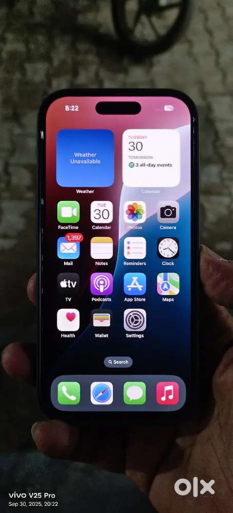 Iphone 16 pro 128 gb 3 month old Global Natural Titanium