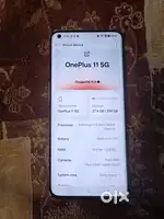 OnePlus 11 5G Marble edition 16GB+4Gb RAM/256GB STORAGE 100 WATT CHAR