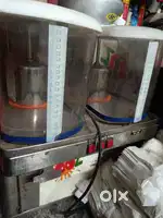 Dispenser with fridge
