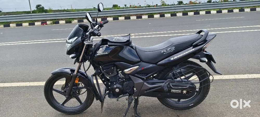 Honda unicorn 160, single hand,less used,100% fitness