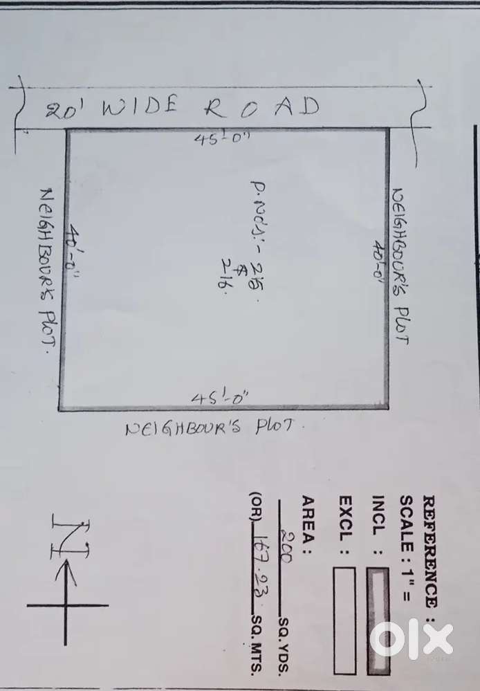 Plot for sale in shaheen nagar 100 sqr yard