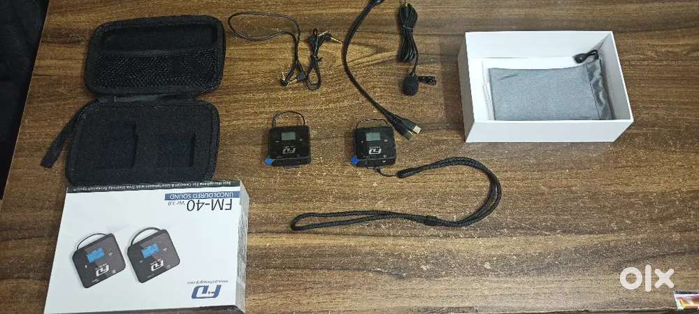 Wireless mic for YouTube and Instagram