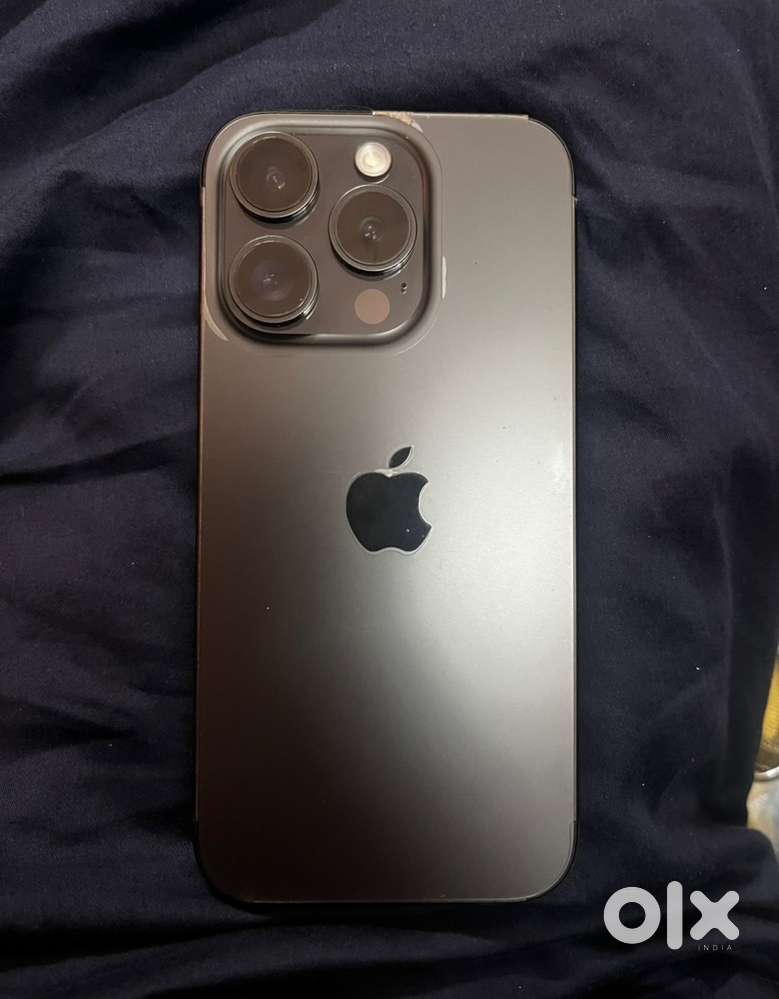 Iphone 15 pro (black)256gb (indian)