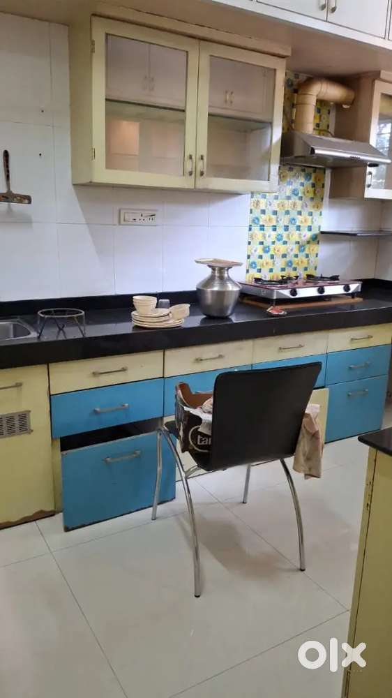 2bhk furniture flat rent family Lake town soc bibwawadi