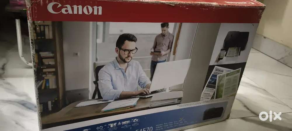 New printer only 3 months use canonE4570 series