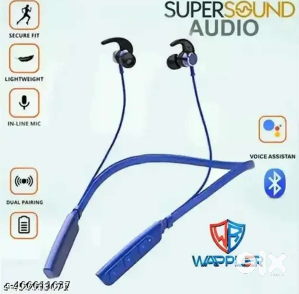 Wireless Bluetooth Neckband In Ear Neckband Earphone with Mic